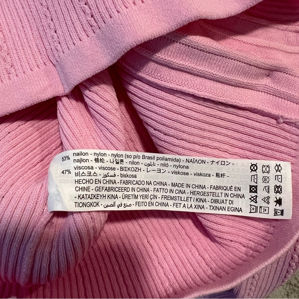 Zara Pink Cardigan with Gold Buttons - Picture 5 of 13